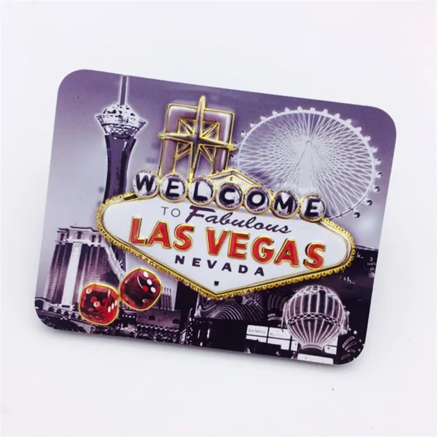 High Quality City Tourist Souvenir Promotional Gift Metal Fridge