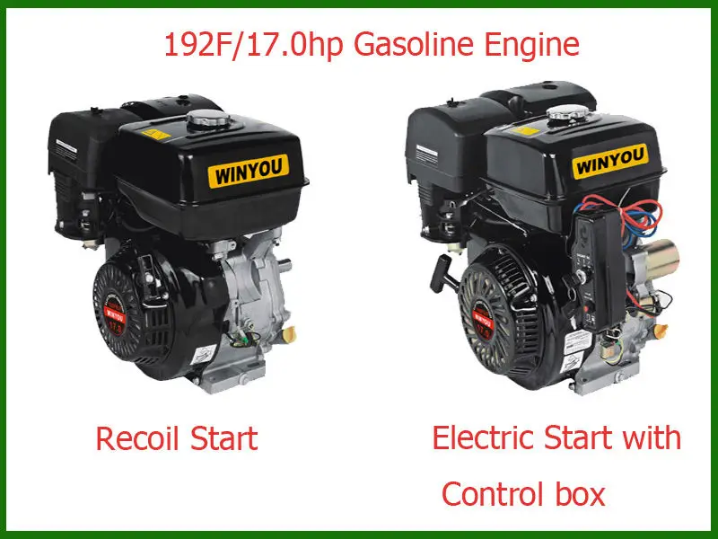 17hp/480cc utility engine for 7.0kw Generator, View 17hp utility engine ...