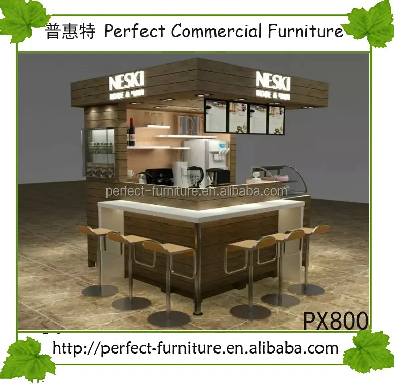 2016 Mall Coffee Station Kiosk Coffee Bar Kiosk Design Espresso Coffee