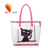 2016 Hot Sales For Promotion Imprint Customized Logo Eco Friendly Fashion Handbags PVC Waterproof Beach Bag