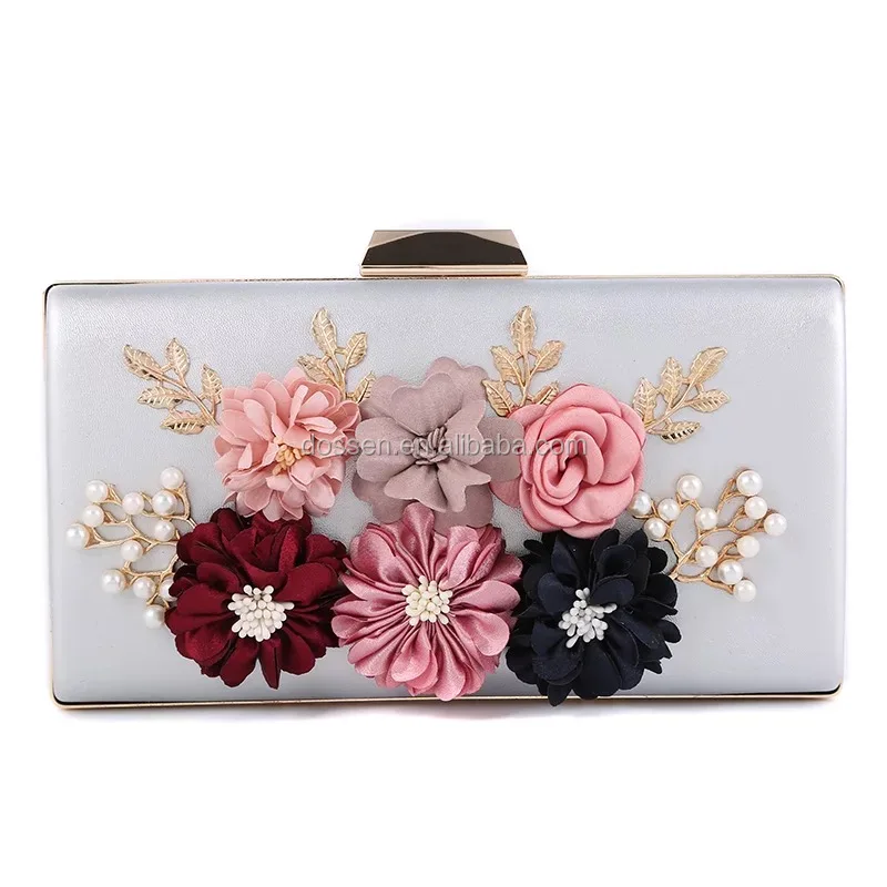 flower clutch purse