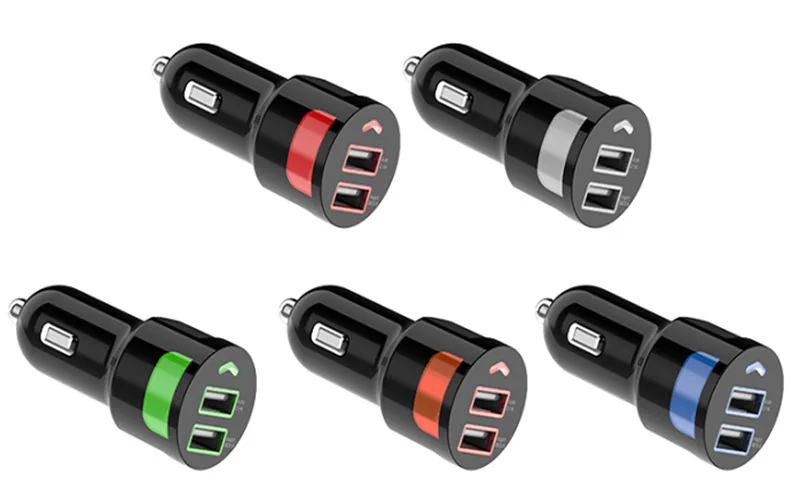 Best Selling Products Usa Qc3.0 Dual Usb Port Car Battery Phone Charger