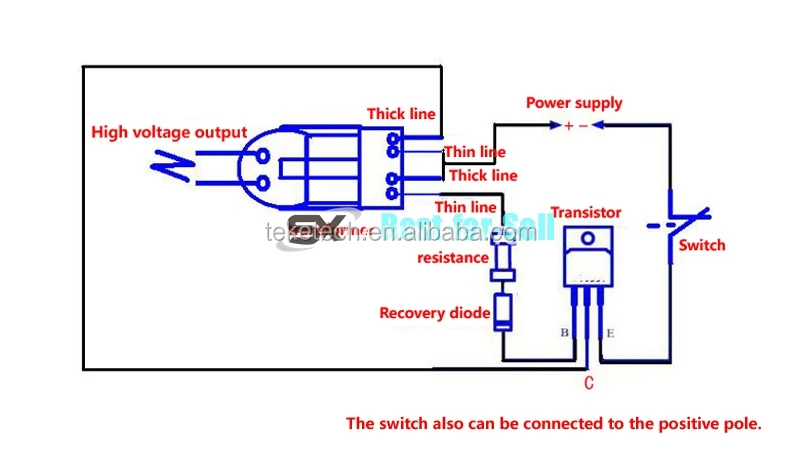 High Frequency 15KV mini DC High Voltage Arc Ignition Generator Inverter Boost Step Up 18650 Kit U Core Transformer Suite 3.7V
