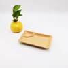 China Manufacturer Bio-degradable Eco-Friendly Bamboo Fiber Rectangle Plates And Dishes