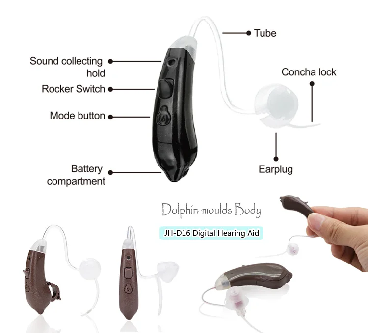 Sound Amplifier Audiphone Enhancer Earphone Hearing Aids From Jinghao
