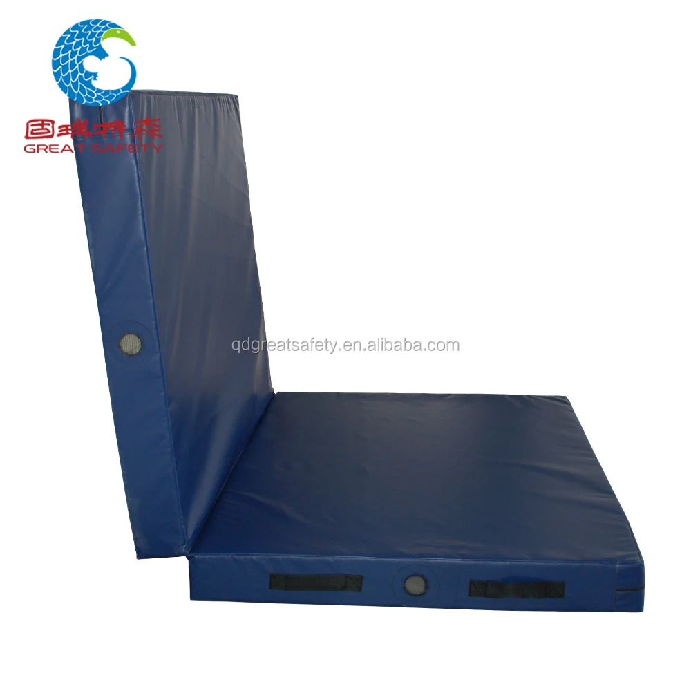 Wholesale Gymnastics Pvc Leather Cover Exercise Landing Mat,Good