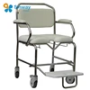 Cheap Bariatric Mobile Shower Commode Chair with Wheels for Sale