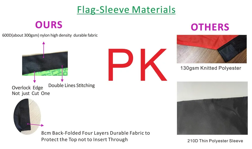340cm feather flags