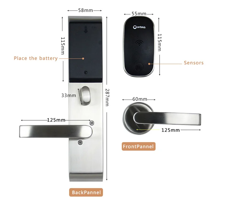 Zigbee door lock