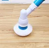 Push electric hand wash brush accessories Wireless electric cleaning brush accessories