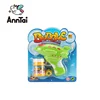 Inertia simple operation blowing gun bubbles machine kids bubble liquid with light