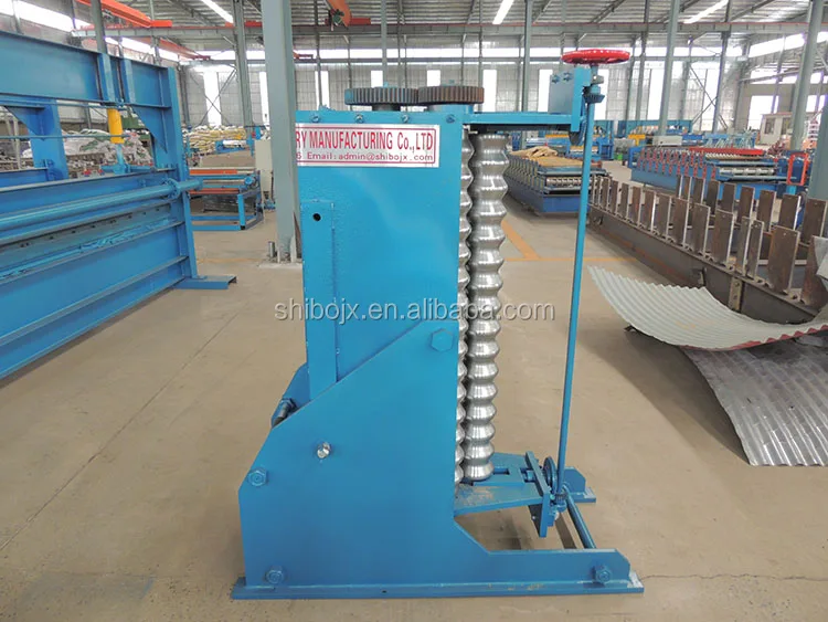 Tooth shape corrugated sheet bending curving machine in China .jpg