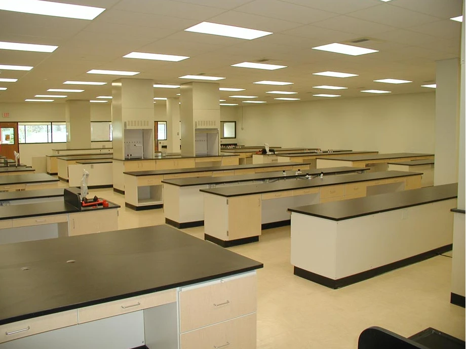 16mm 19mm Chemical Resistant Compact Laminate For Laboratory Bench Top