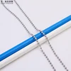 Fashion metal high quality small decorative ball chain necklace