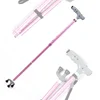 custom designer flexible Tri-Based foldable solid aluminum walking canes and walking sticks with light
