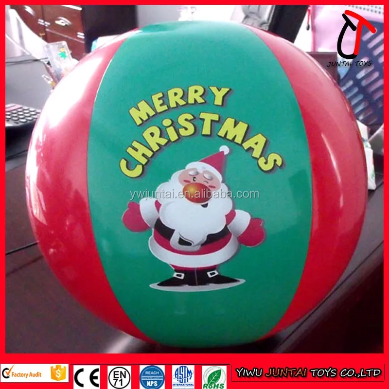 christmas beach balls