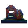 2019 Amusement Products Customized Kids Inflatable Bouncer And Slide With Pool