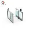Security high speed turnstile mechanism with face recognition