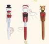 Skeleton Boxing Punching Ball Point Pen with LED Light
