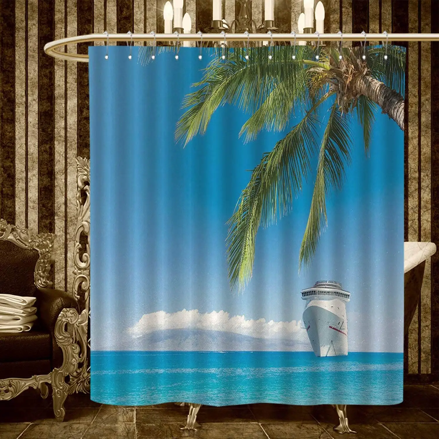 Cheap Tropical Beach Shower Curtains, find Tropical Beach Shower