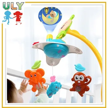 Infrared Projective Revolving Musical Toys Baby Crib Mobile View