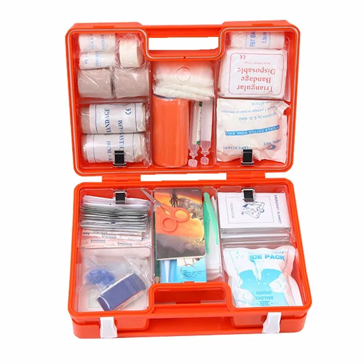 Wwpf01 Orange Hard Case First Aid Kit Empty Waterproof First Aid Kit