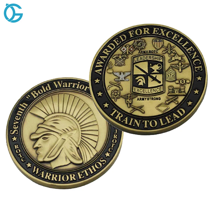 Manufacture Quality Custom Antique Coin Challenge Coin Military - Buy ...