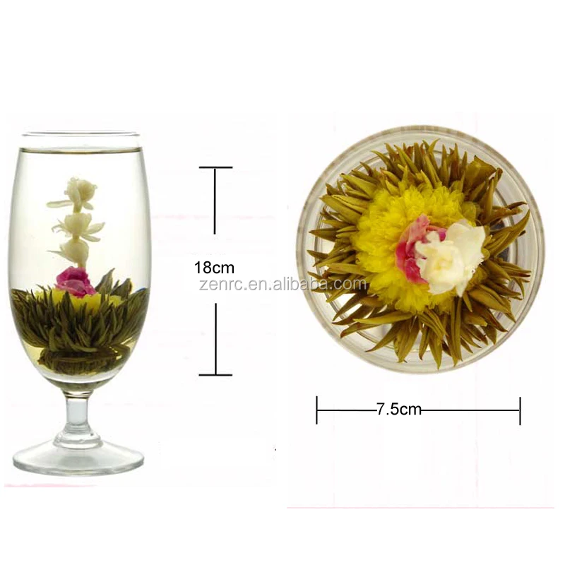 Organic Handmade Flowering Tea ball Blooming Tea Gift Box - 4uTea | 4uTea.com