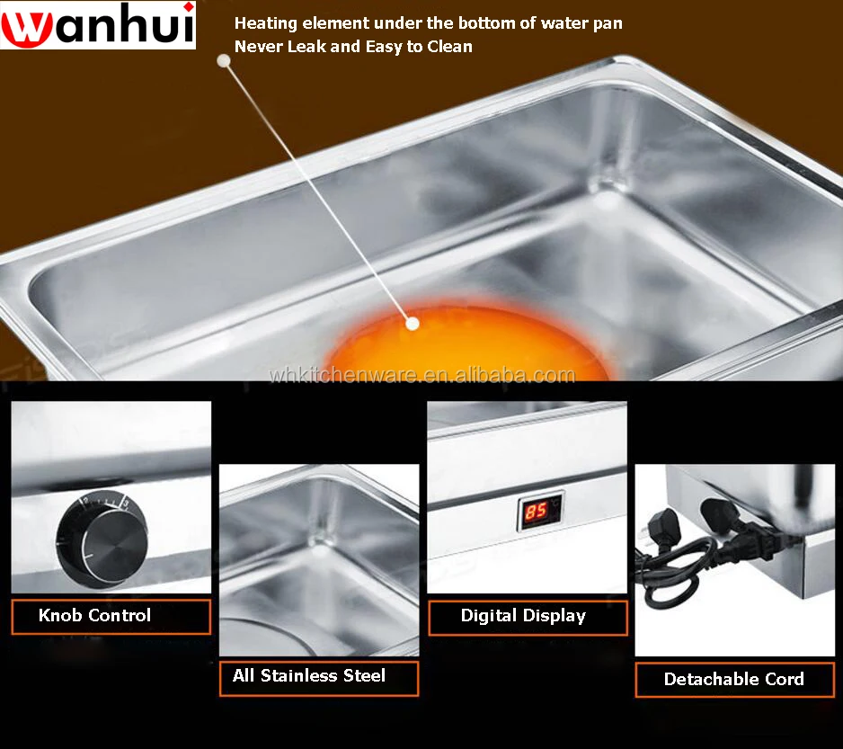 New All In One Design Chafing Dish Electric Heater Buy Chafing Dish