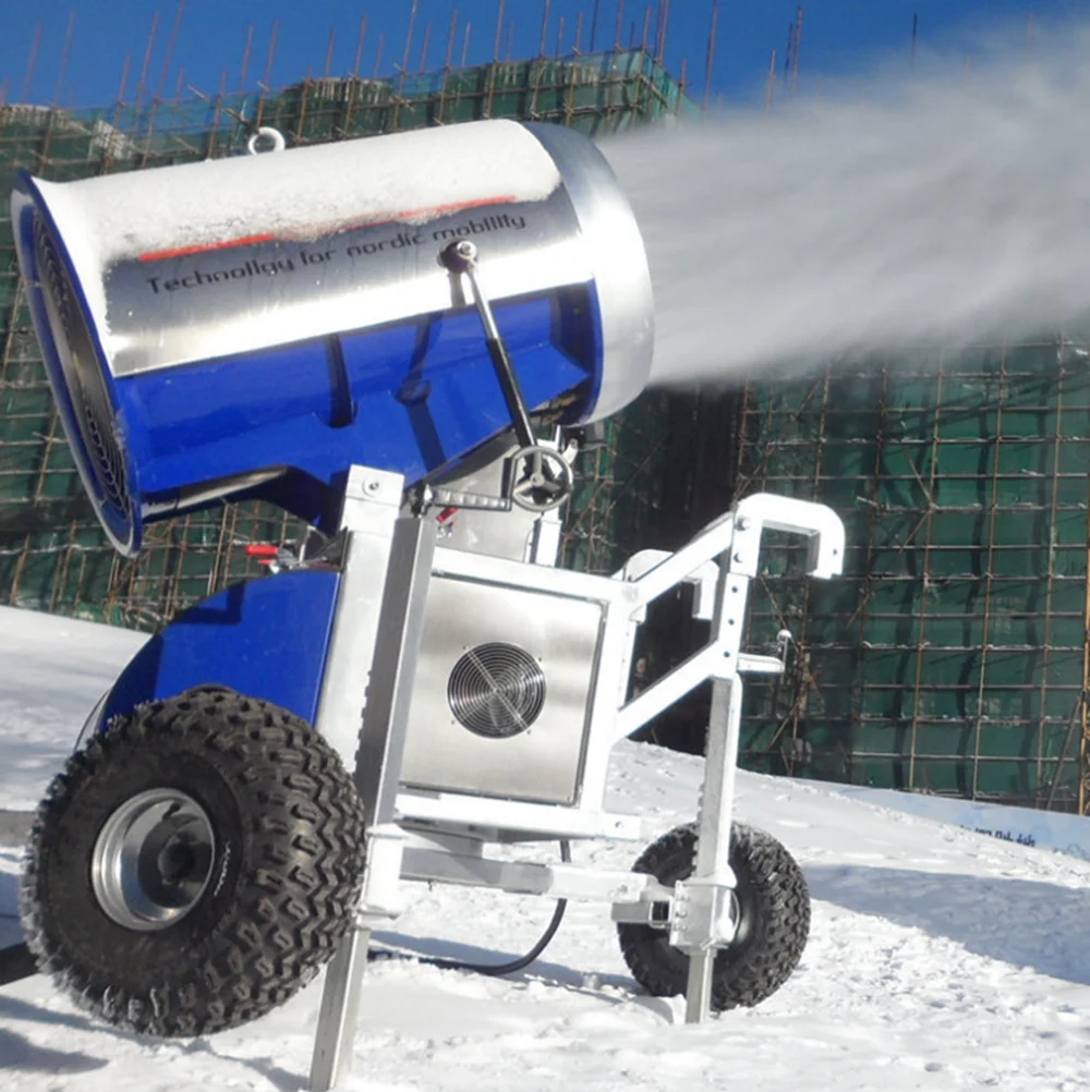 Artificial Snowfall Ski Resort Intelligent Artificial Snowmaking Simple