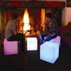 Color changing furniture rechargeable LED Chair LED cube/bar chair