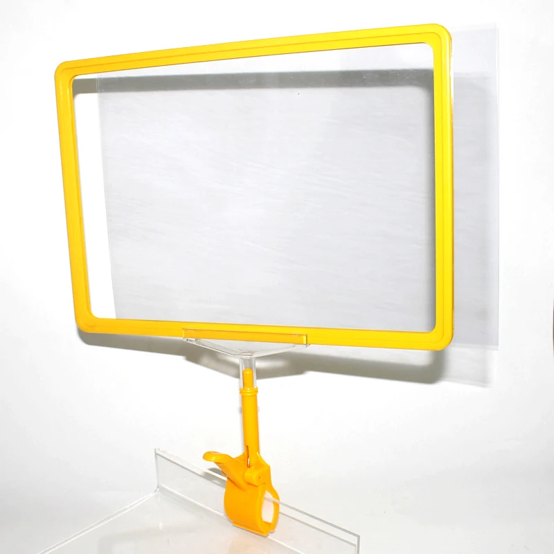 Plastic Poster Price Board Frames With Clips Buy Plastic Poster Board