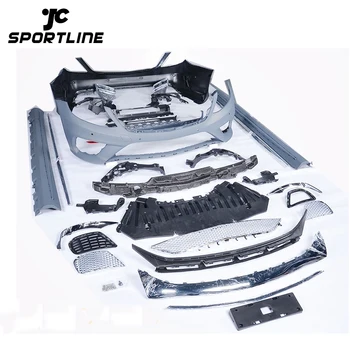 New S-class W222 Facelift S63 Style Body Kit Front Bumper 