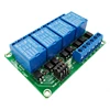 Micro-ty 4 relay module with optocoupler development board level trigger relay control 5V12V24V