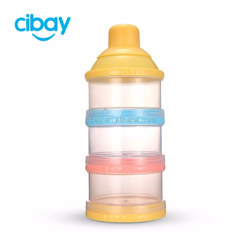 100% food grade portable baby milk powder storage container 