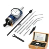 Coaxial Centering Dial Test Indicator Set 0-3mm Center Finder Milling Tool 0.01mm Accuracy dial indicator set with Wooden Box