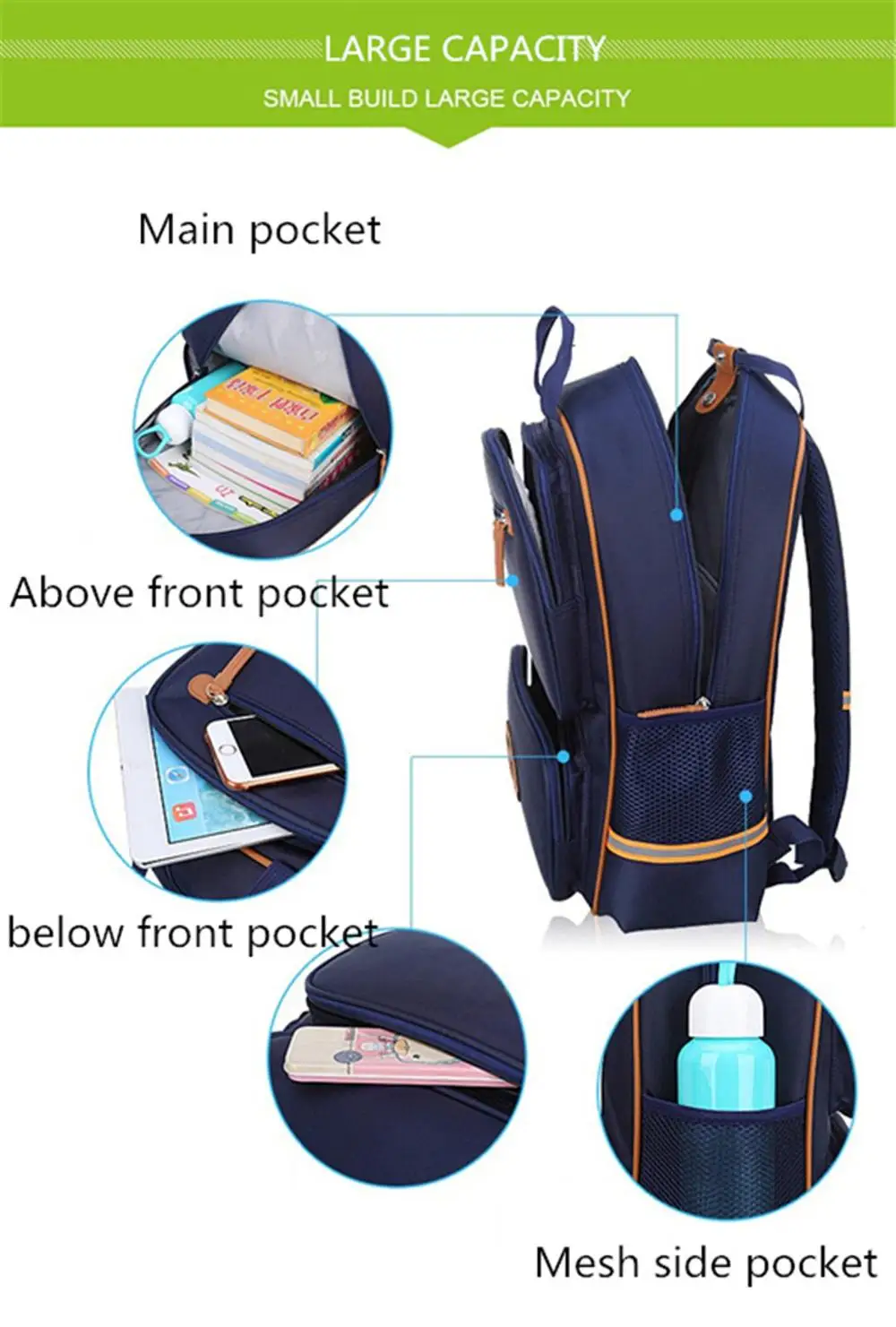 Quanzhou Custom Cheap Book Bags,Cute Fashionable Kids Backpacks