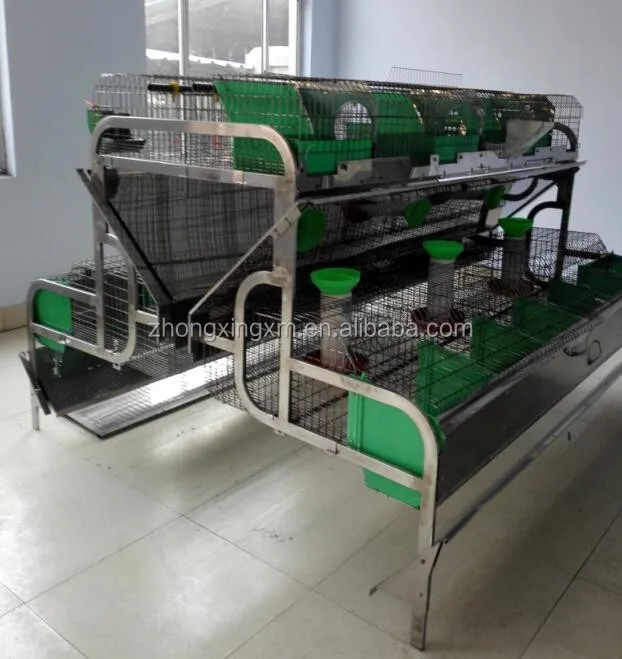 Easy Installation Commercial Rabbit Farming Cages / Rabbit Breeding