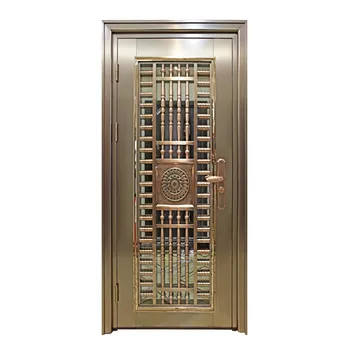 Indian House Main Gate Designs Stainless Steel Tempered Glass Pivot Front Door Single Door China Alibaba Top Manufacturer Buy Made In China