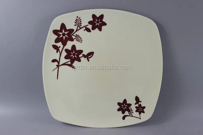 Factory Supply Melamine Party plate , Cake dishes 8-10inch