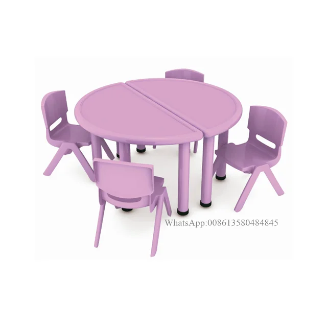 kids folding table and chair set