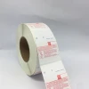 60X80 waterproof printed direct thermal supermarket label for price sticker