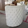 RD11 circular barber shop reception desk semi-circle reception desk
