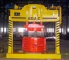 Concrete u shaped channel forming machine for water, rainwater gutters