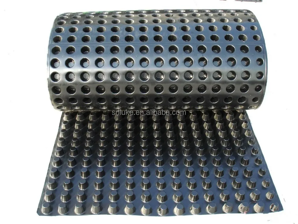 Hdpe Plastic Dimple Drain Board,Dimple Drainage Sheet - Buy Dimple ...