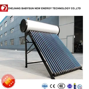 High efficiency pressure solar water heater price with heat pipes, quality assured