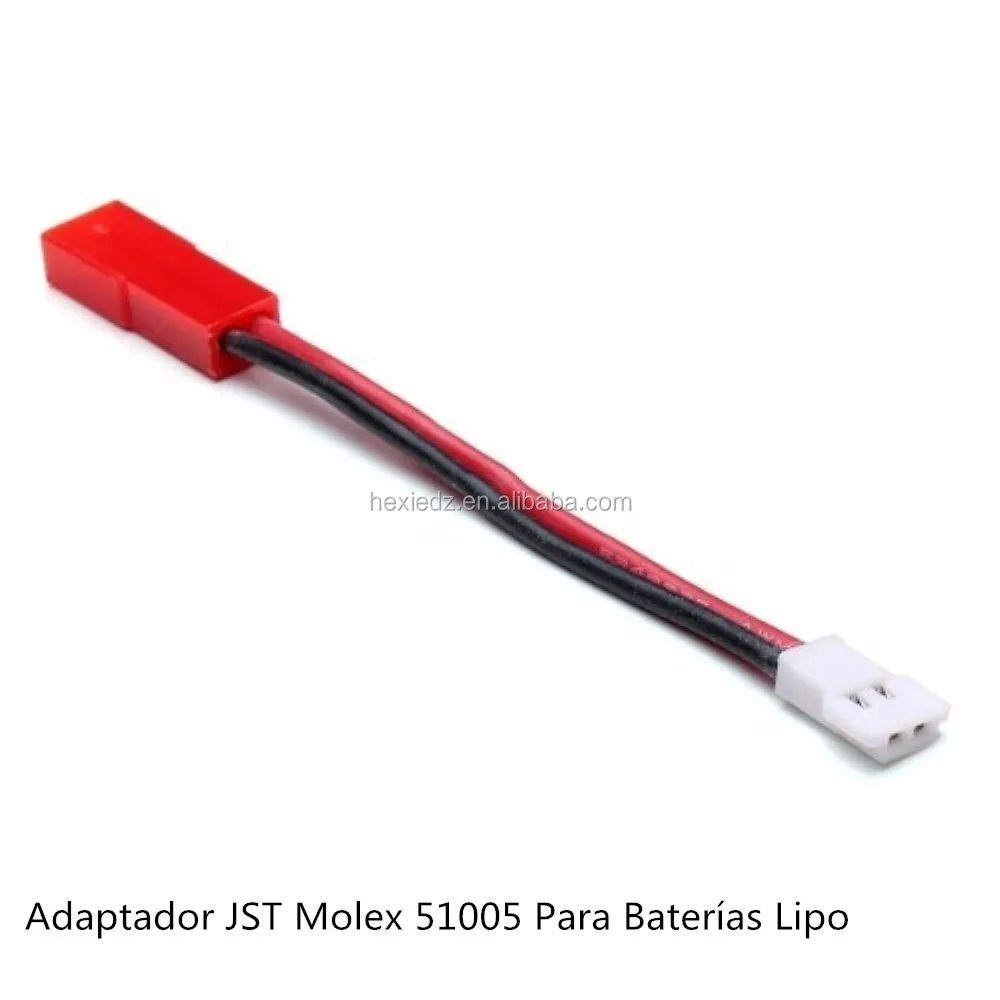 Adaptor Jst Female To Molex 51005 Male For Lipo Battery Buy Adaptor