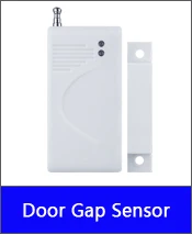 IOS Android APP filaire sans fil sécurité à la maison LCD PSTN WIFI GSM système d'alarme interphone télécommande auto-cadran sirène capteur Kit