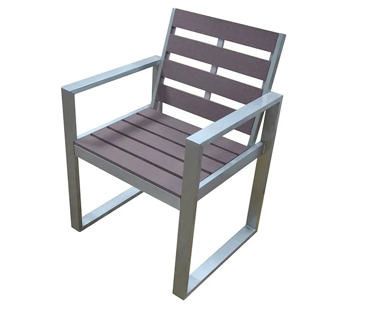 Single Chair Outdoor Garden Wpc Armchair