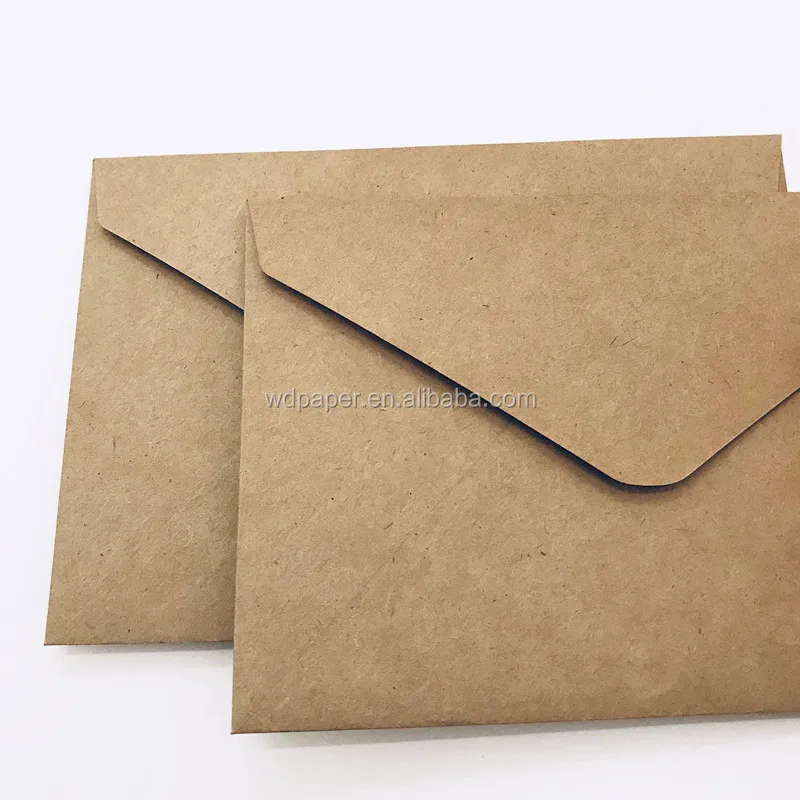 Wholesale Custom Made Natural Kraft Envelope 100 Recyclable A1 A2 A3